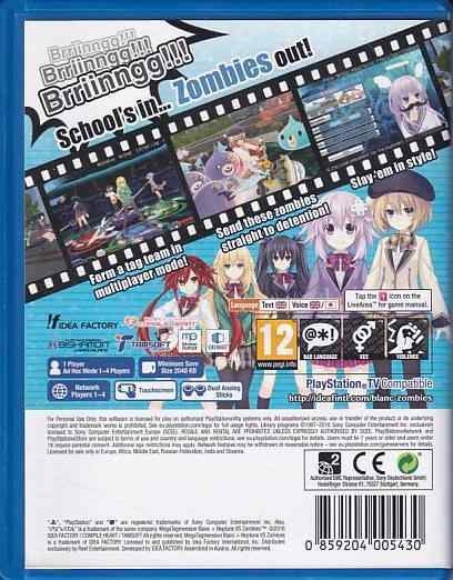 MegaTagmension Blanc vs Zombies and Neptune - PS Vita (B Grade) (Gebraucht) (Eng)